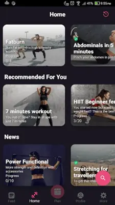 Workout - Daily exercise routi android App screenshot 3